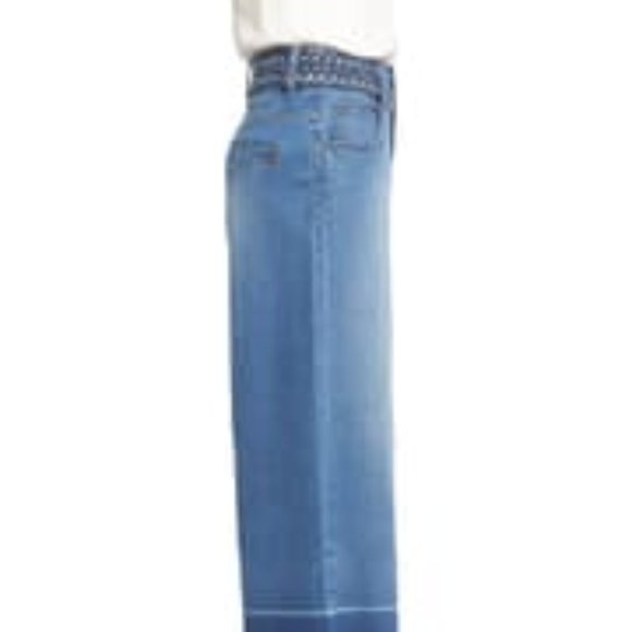 Olivia Palermo & Chelsea28 High Rise Denim Culotte - Picture 6 of 13